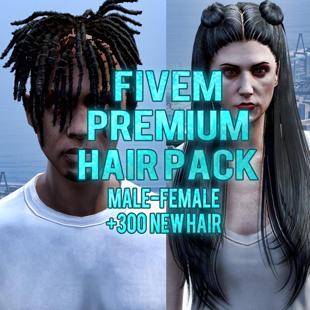 Fivem Premium Hair Pack | Male-Female